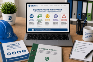 Видове обучение и инструктаж по безопасност и здраве при работа
